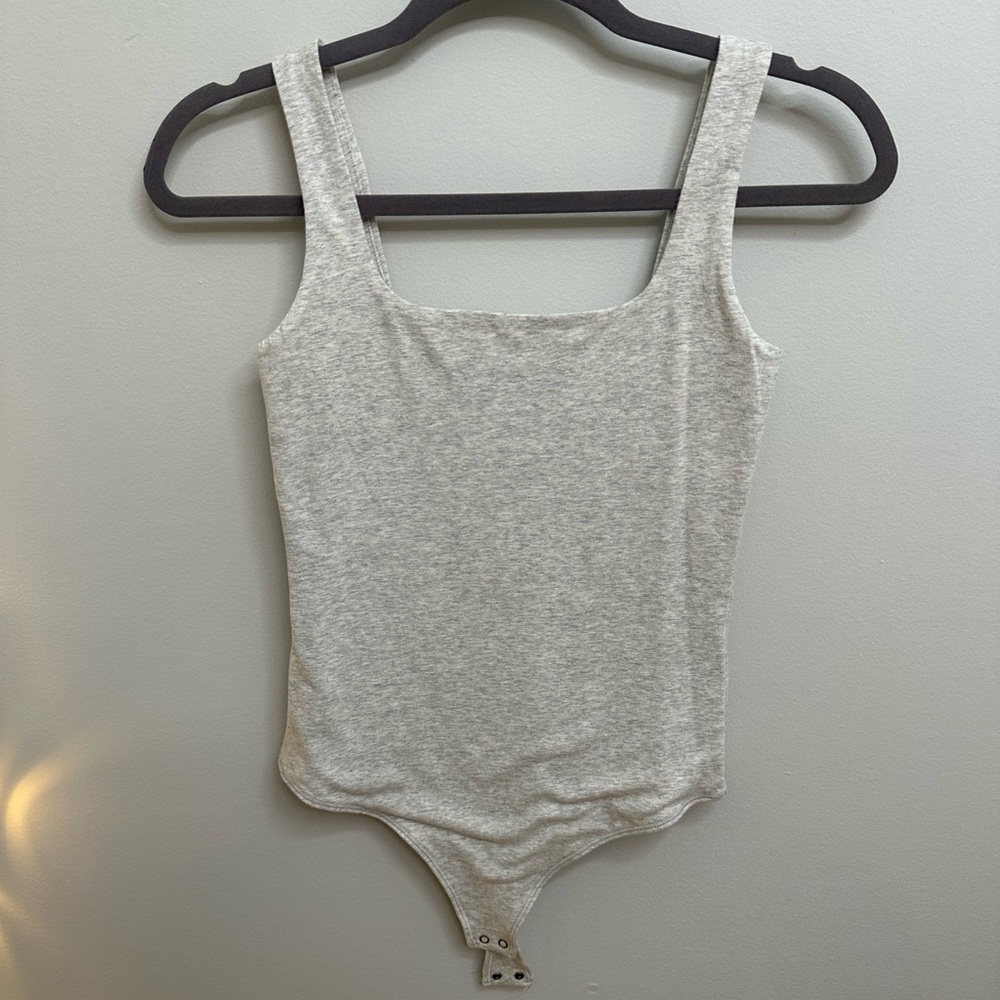 Abercrombie & Fitch Light Gray Women's Bodysuit